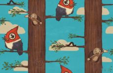 喜鹊、大树和啄木鸟的故事